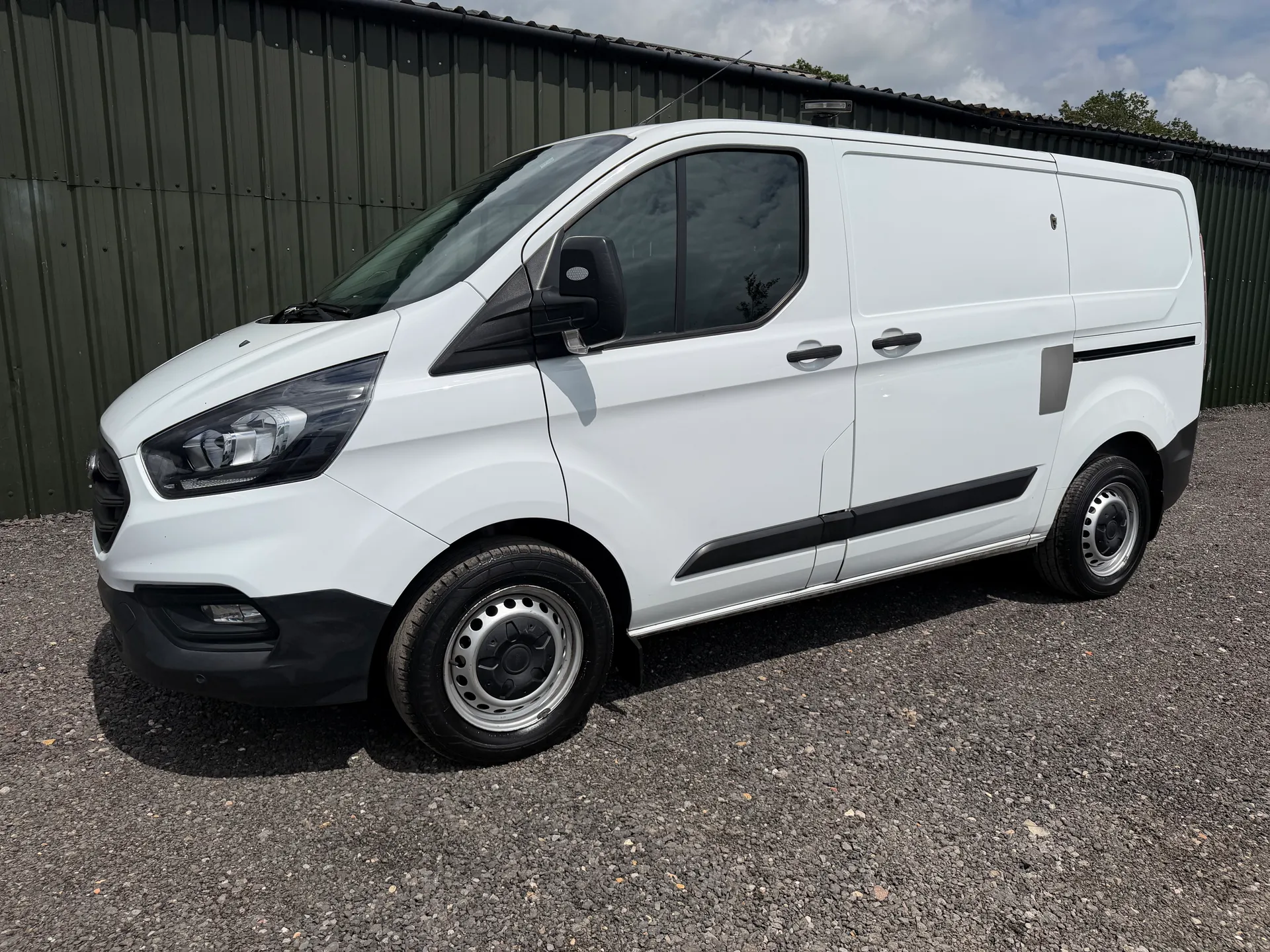 2021 FORD TRANSIT CUSTOM 2.0 EBL 105 320 SWB LEADER L/R PanelVan YH21 PVZ